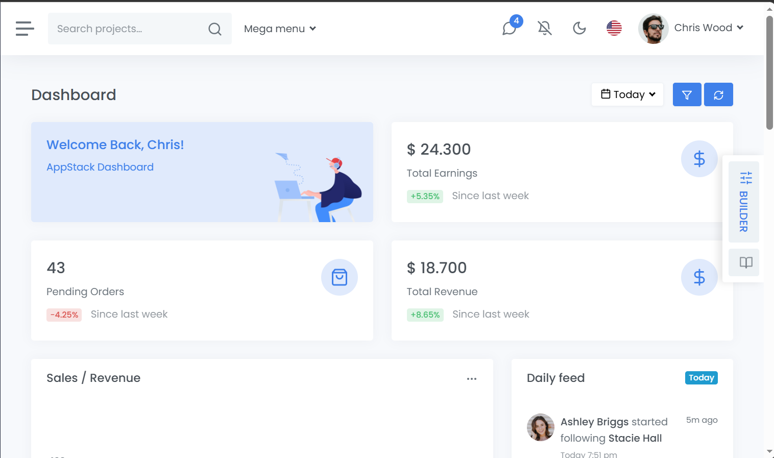 Systeme.io dashboard